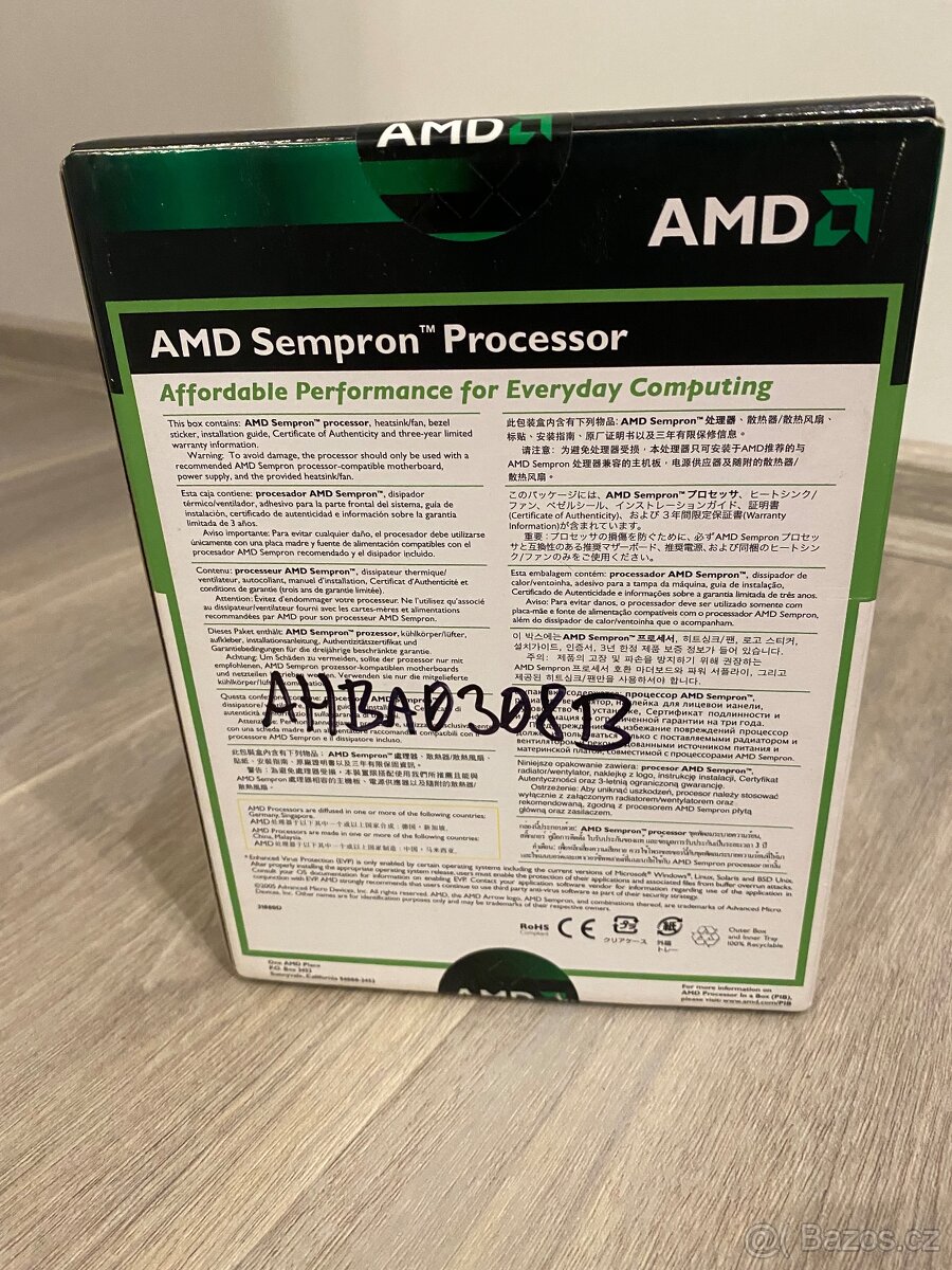 Procesor AMD Sempron - nové nerozbalené - 4