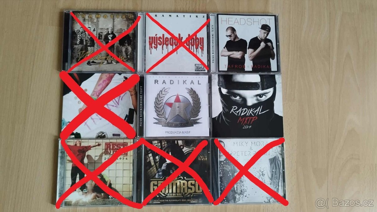 Rozpredavam VELKU ZBIERKU CD slovensky rap/hip-hop - 4