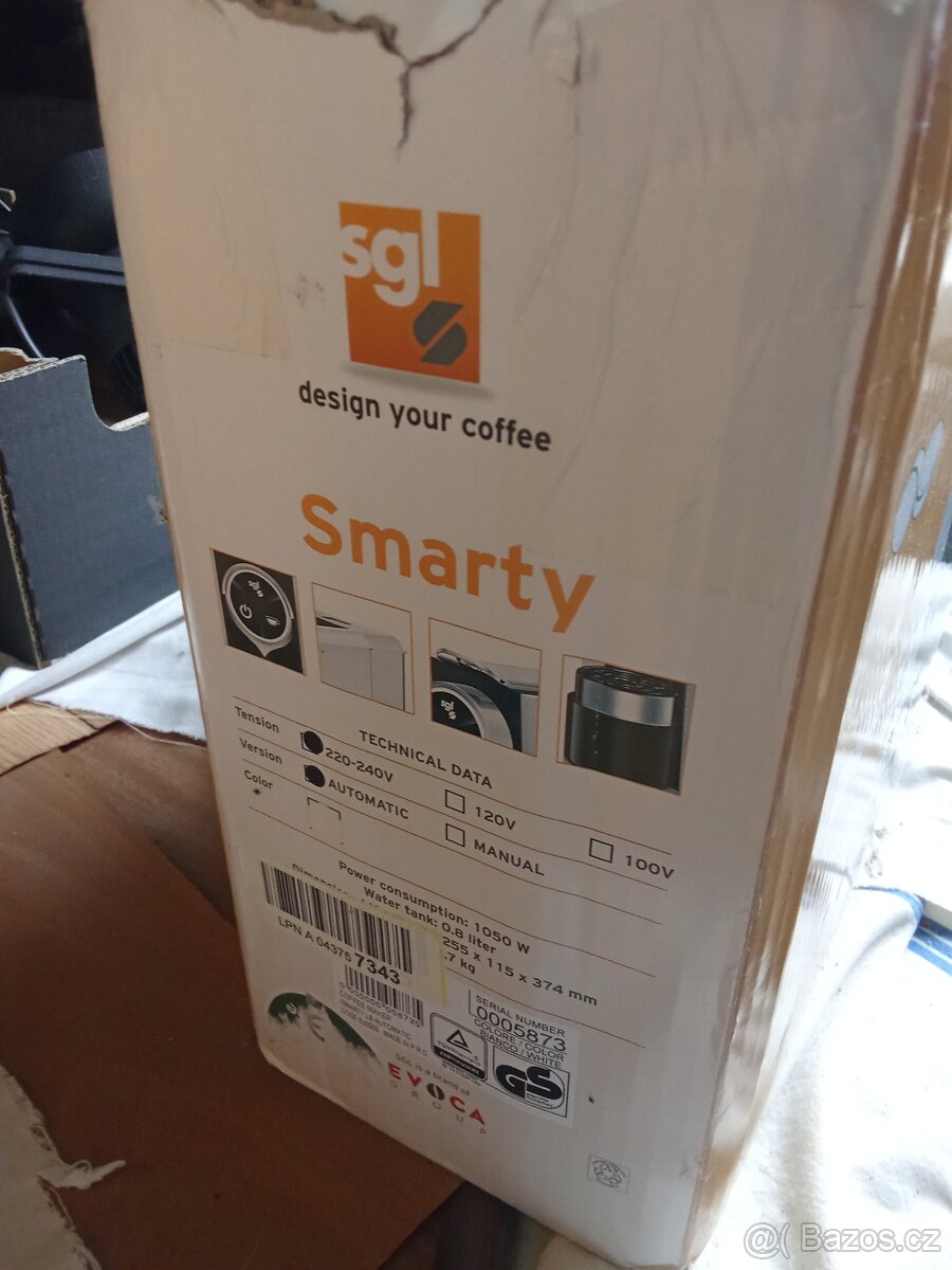 Kávovar na kapsle Smarty SGL SQL - 4
