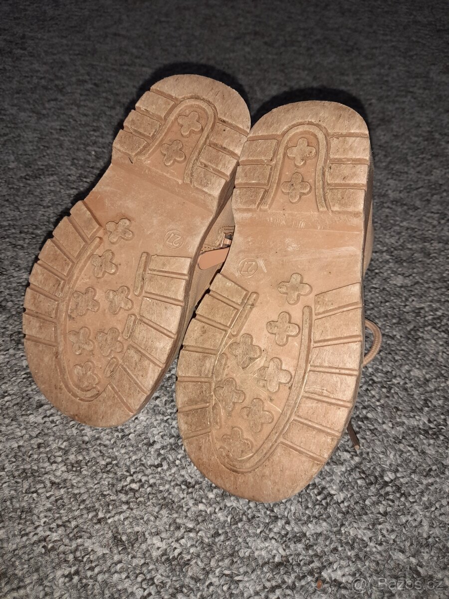 Zimní dětské botičky vel. 27 - 4