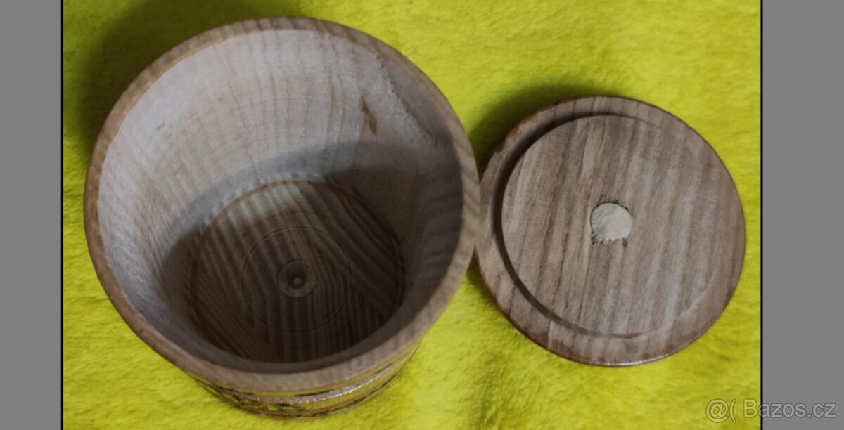 Dřevěné kořenky + džbánky - 4