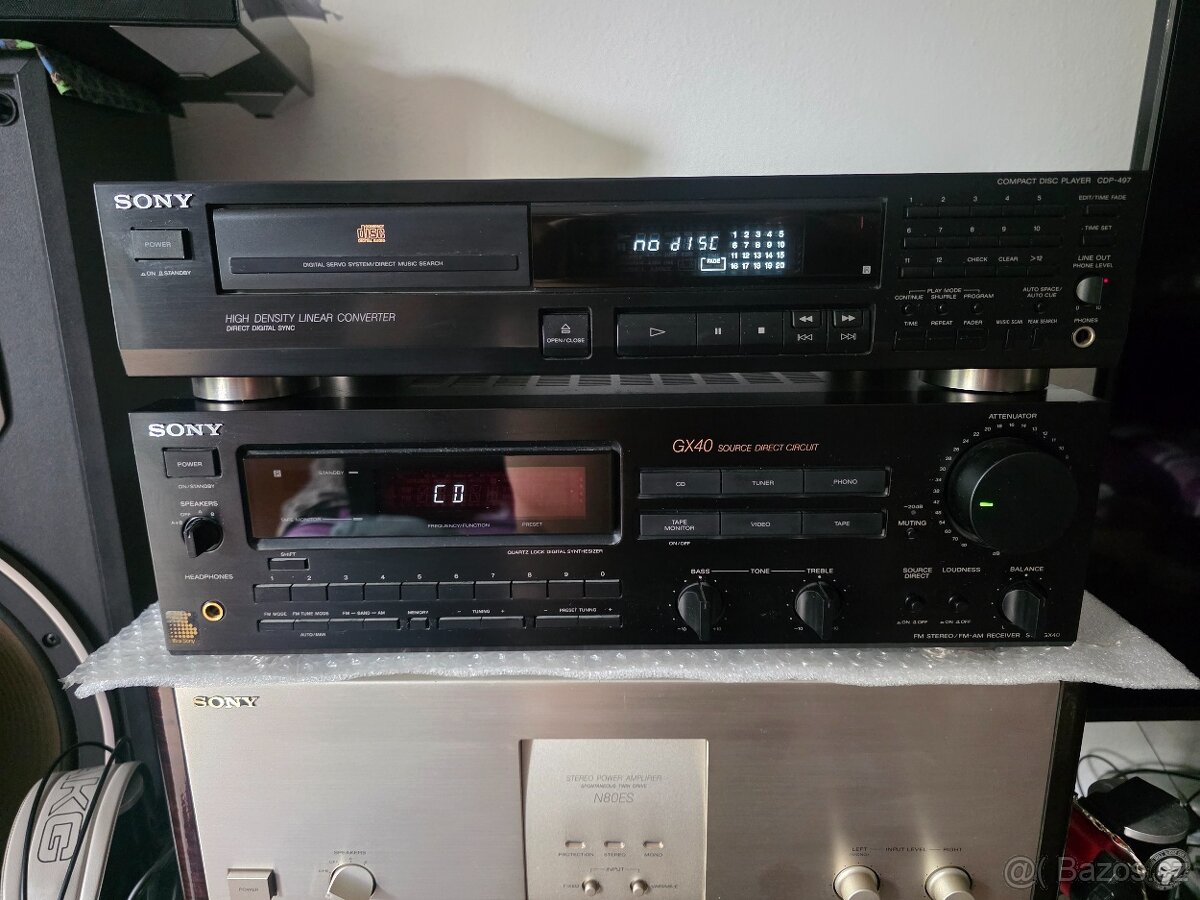 SONY STR GX 40 SONY CDP 497 - 4