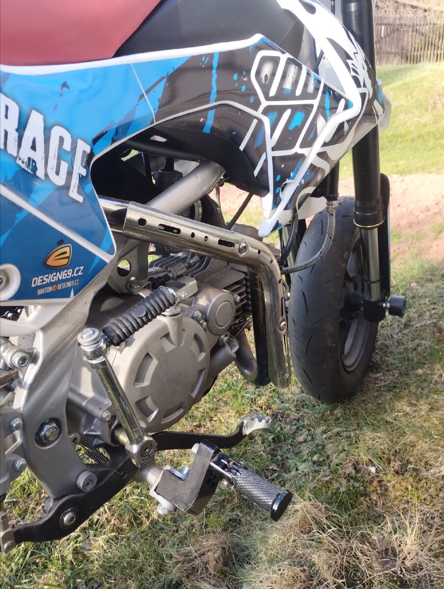 Pitbike WPB Race 155 na okruhy - 4