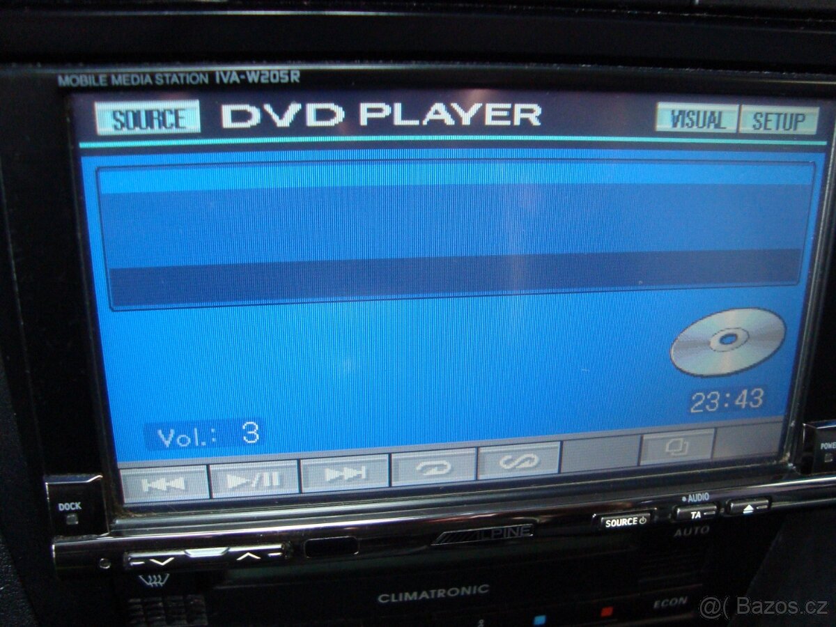 Autorádio Alpine W 205 R na CD - 4