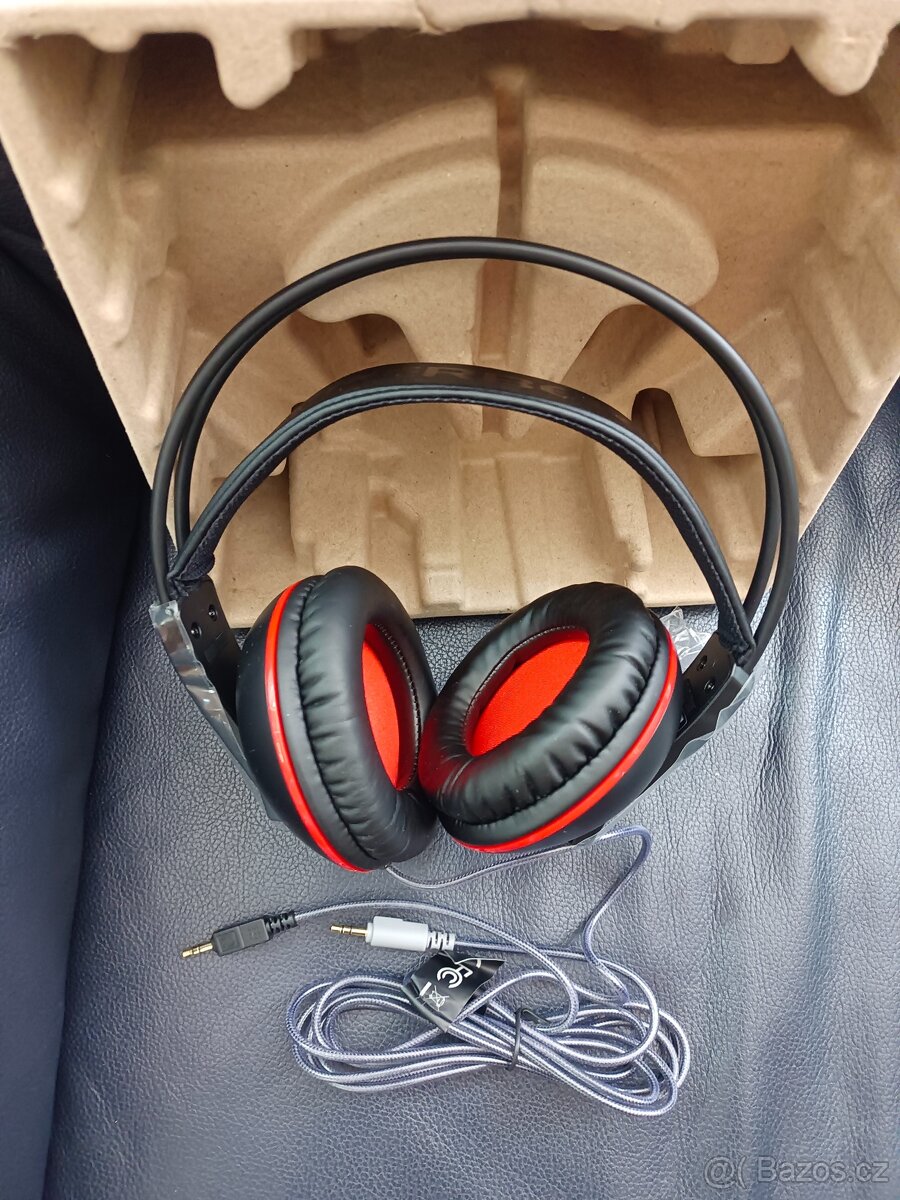 Sluchátka drátová Asus Cerberus Headset, NOVÁ, NEPOUŽITÁ - 4