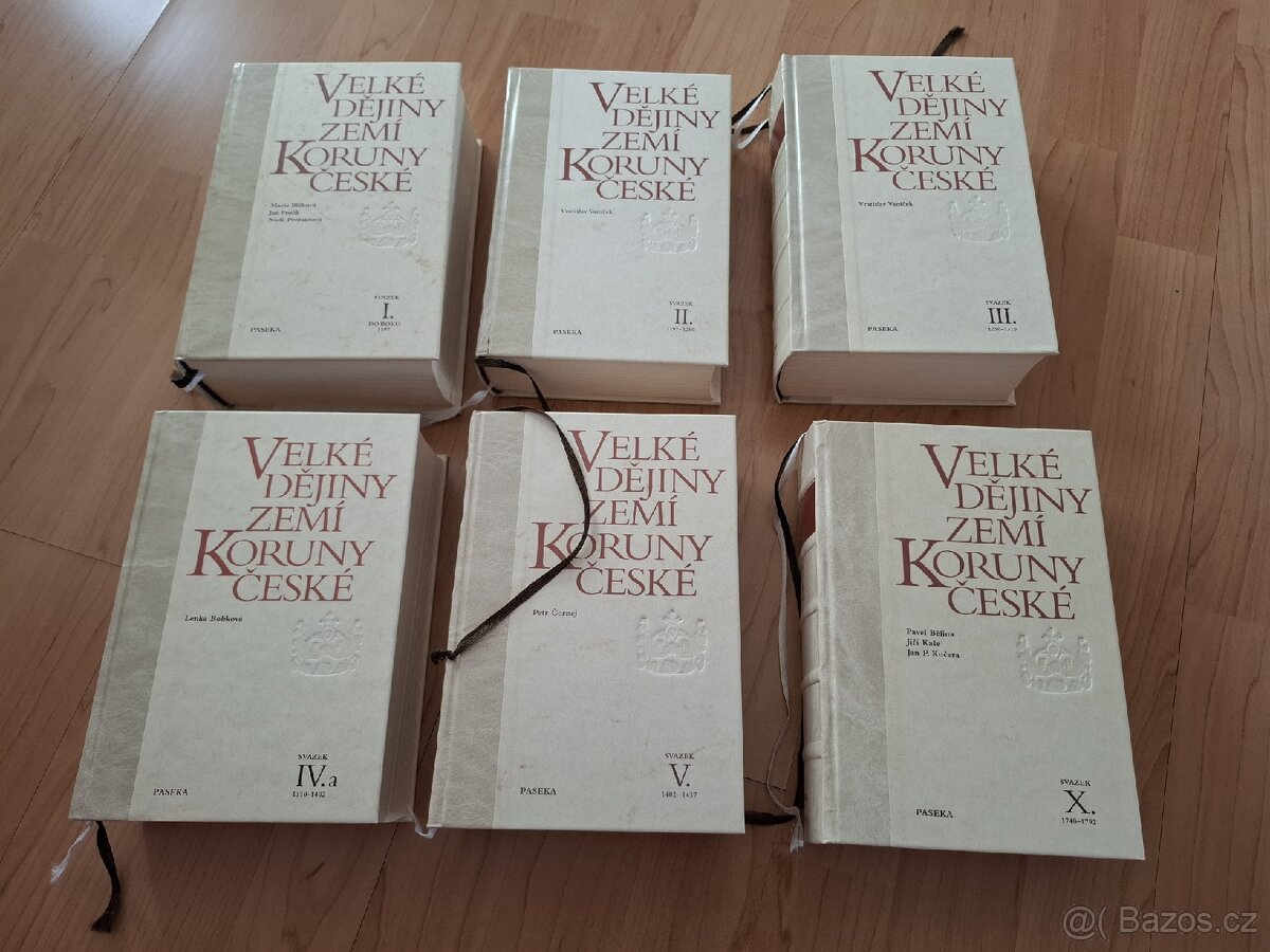 6x Velké dějiny zemí Koruny české I, II, III, IV, V, X - 4