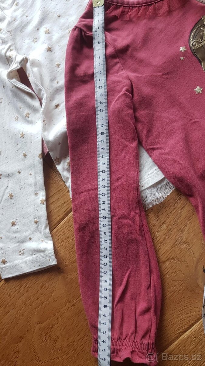 Sada 3 trik C&A 122-128 s dl.rukavem - 4