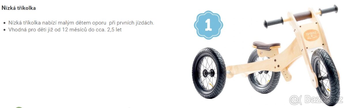 ODRÁŽEDLO/TŘÍKOLKA 4v1 - 4