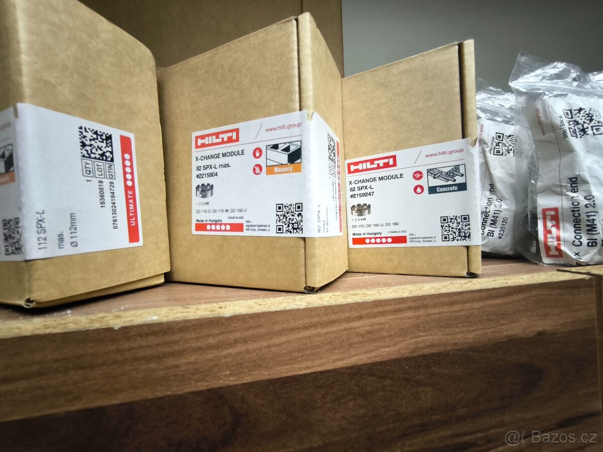 Hilti - kotouče, jádrové vrtání, vrtáky - 4