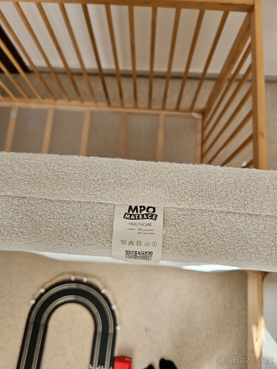 Dětská postýlka IKEA - Gulliver + matrace MPO - 4