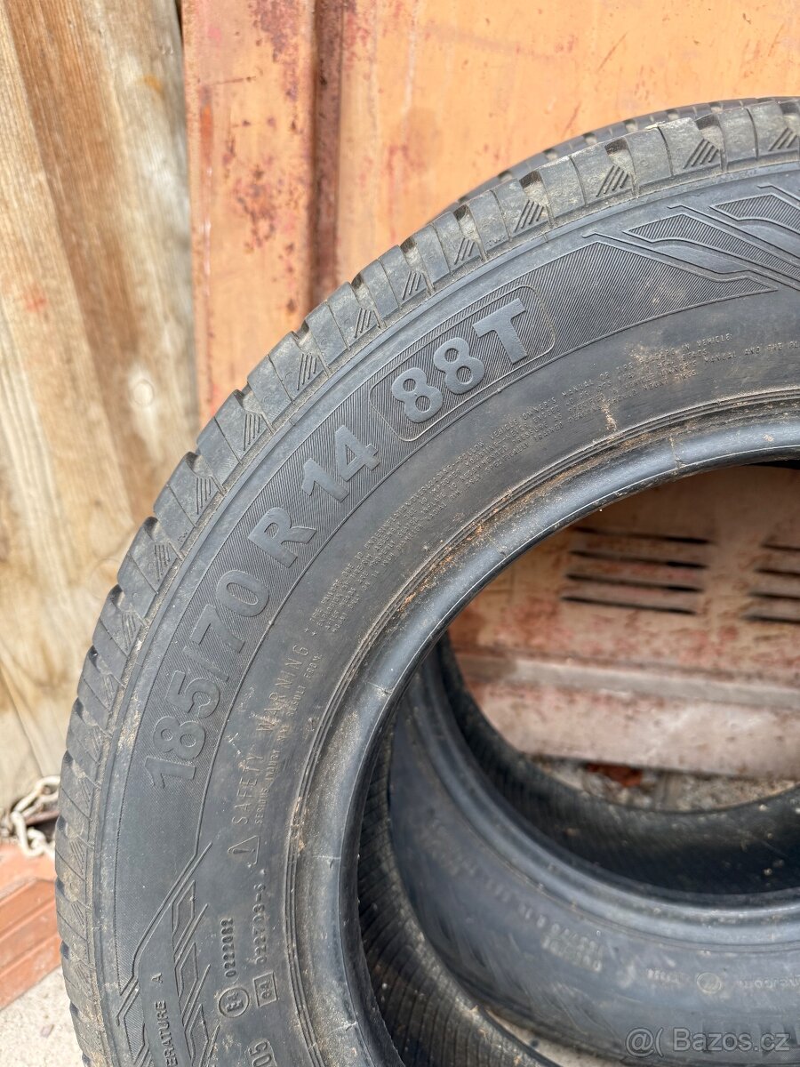 2x pneu Continental 185/70 R14 - letní - 4