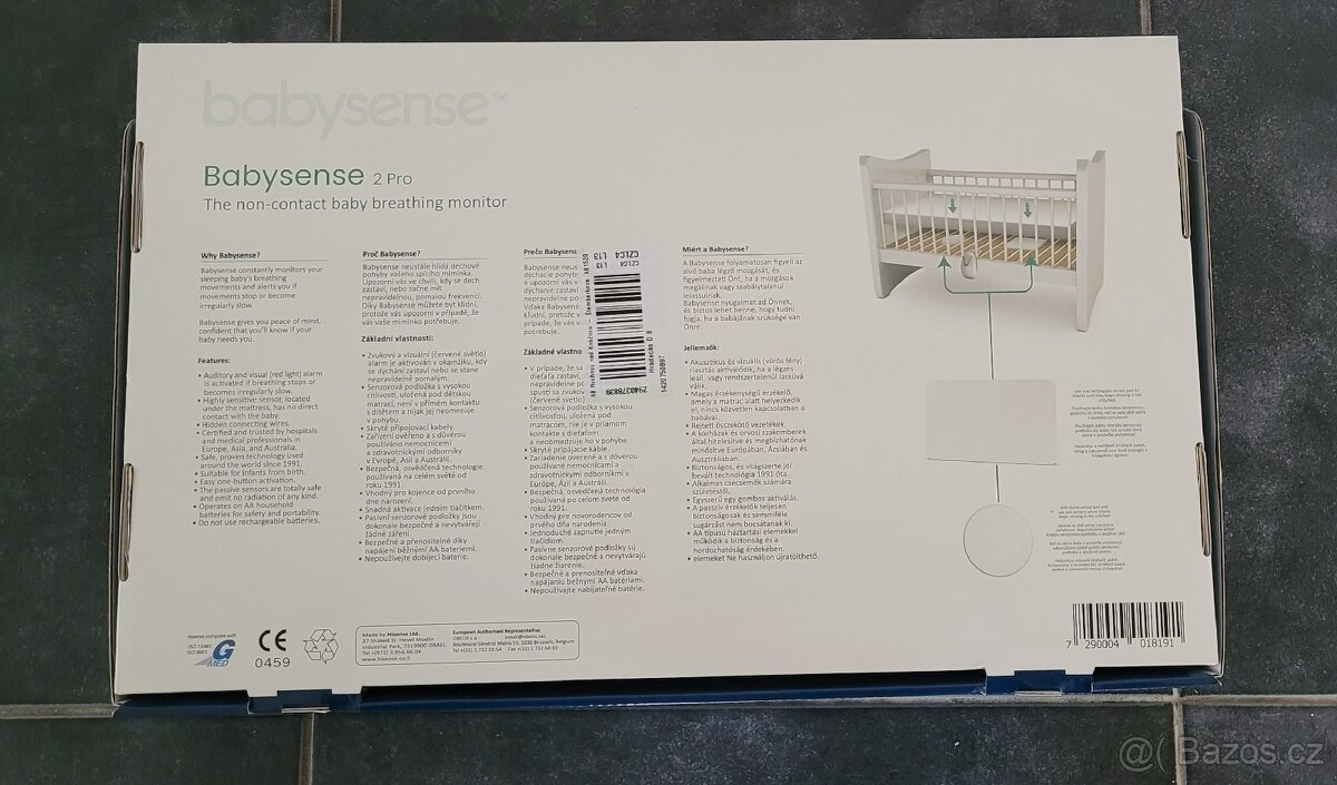 Monitor dechu Babysense 2 - 4