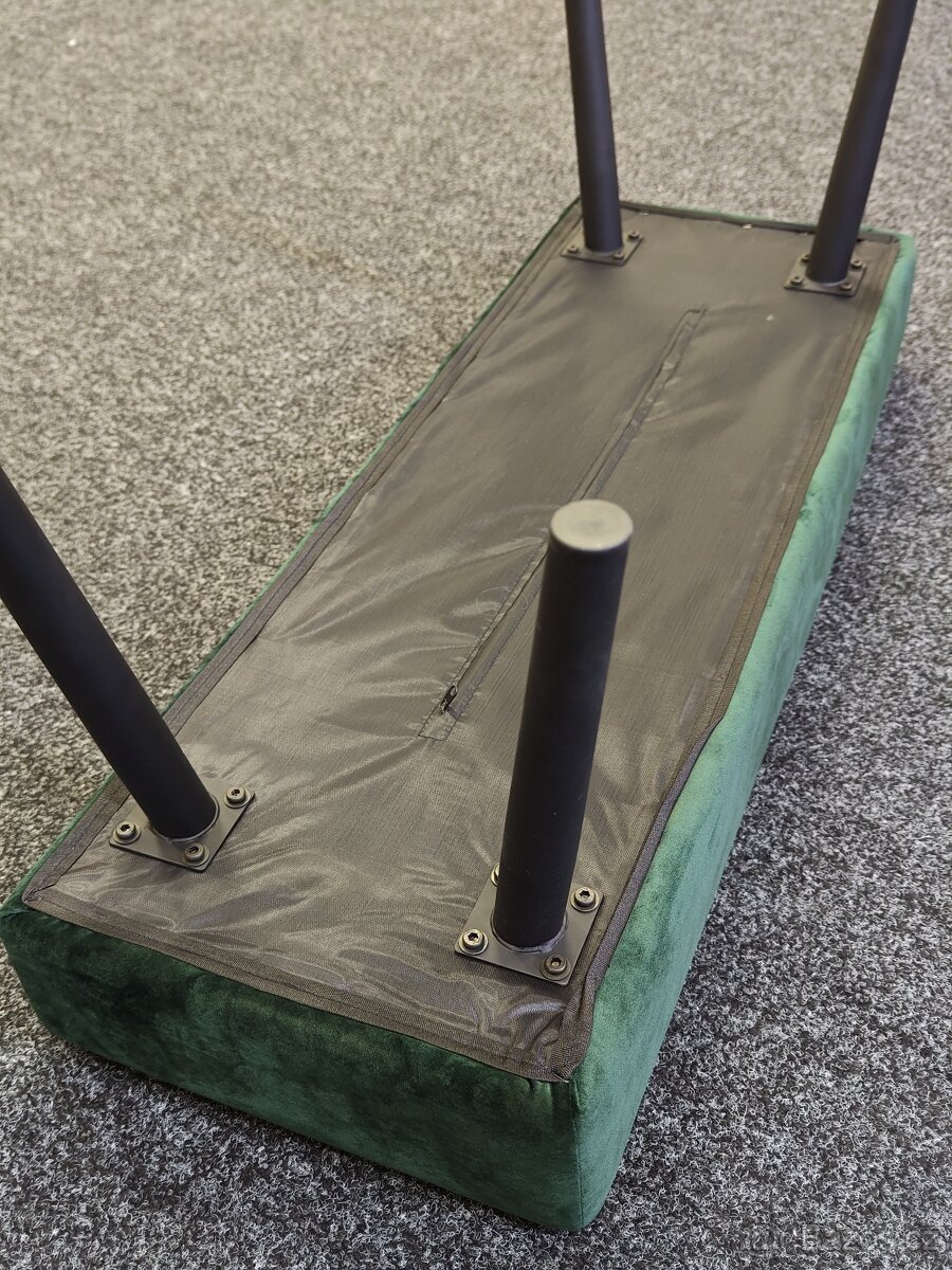 Lavice Rjukan tm. zelený samet - 4