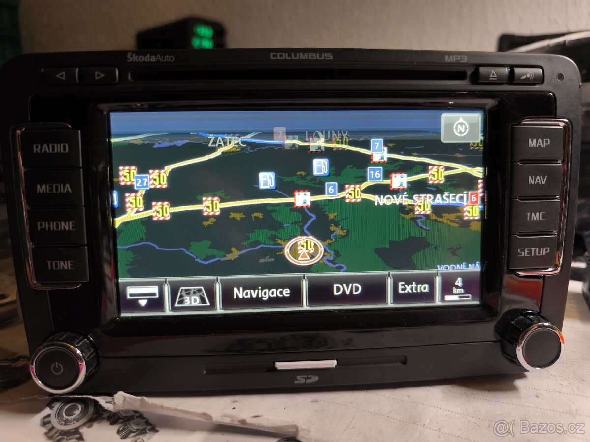 Columbus RNS510 3T0035680E LED aktualizované - 4