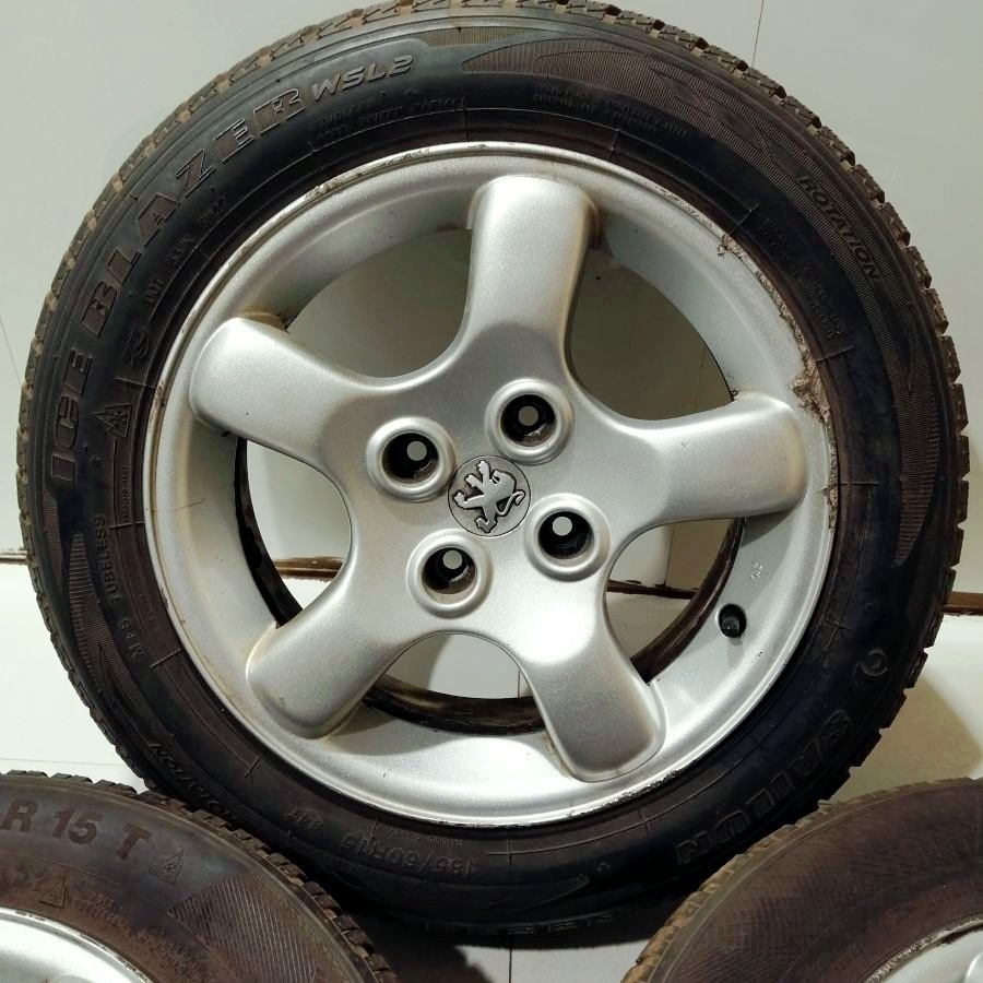 15" ALU kola – 4x108 – PEUGEOT (CITROEN, OPEL, FORD) Disky - 4