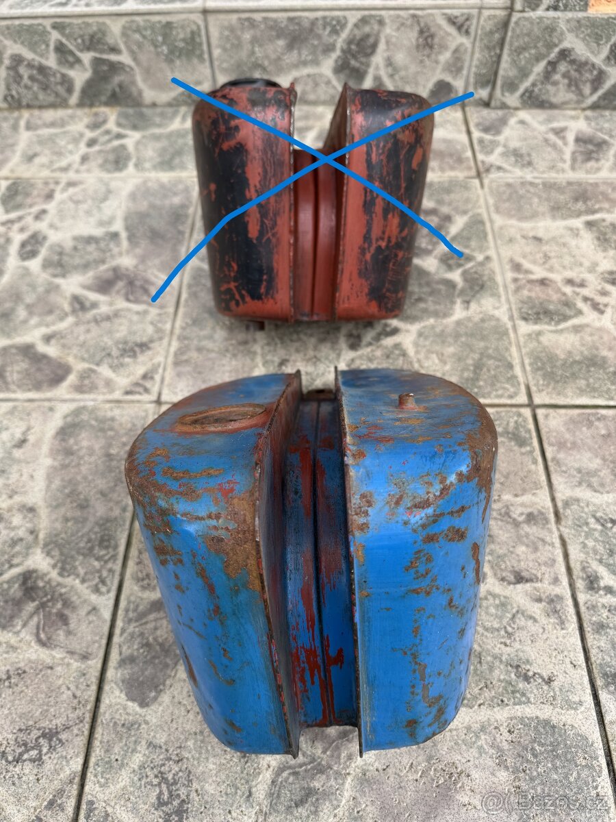 Nádrž Jawa pionýr 2ks - 4