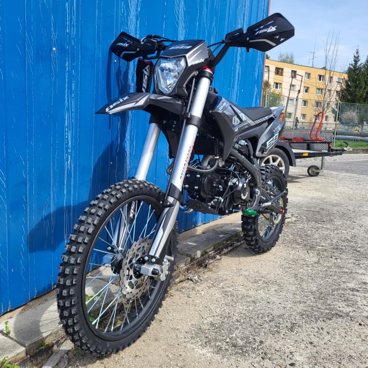 Motocykl ASIX XB68 140ccm 19/ 16" E-START + světlo - 4