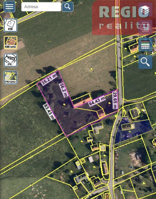 Pronájem pozemku/zahrady cca 4.200 m2, obec Nošovice - 4