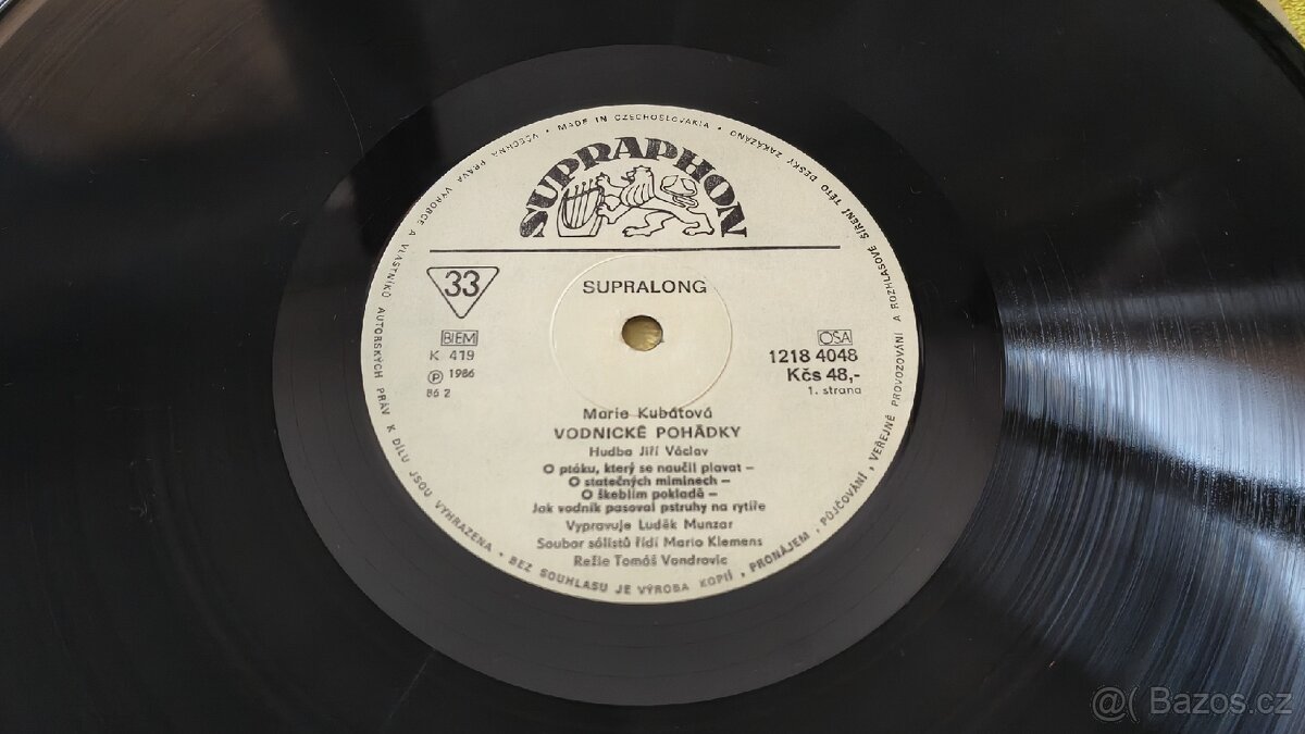 LP Marie Kubátová - vodnické pohádky - 4