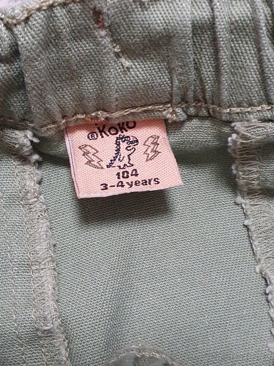 Dětské kalhoty vel. 104 - 4