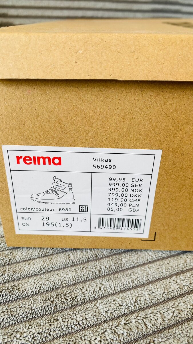 Zimní dětské boty Reima, vel.29 - 4