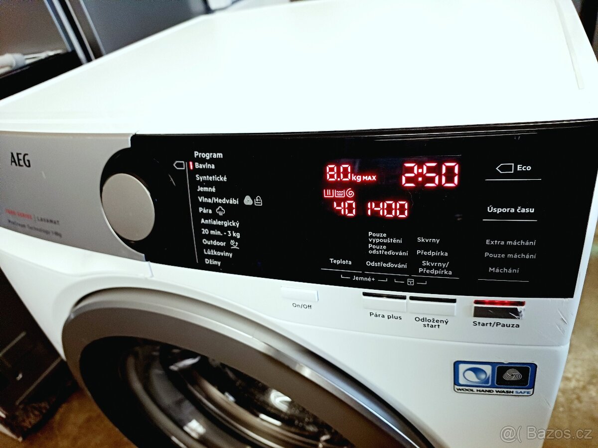 Pračka AEG A+++ 8 kg 1400 ot./min. ZÁRUKA - 4
