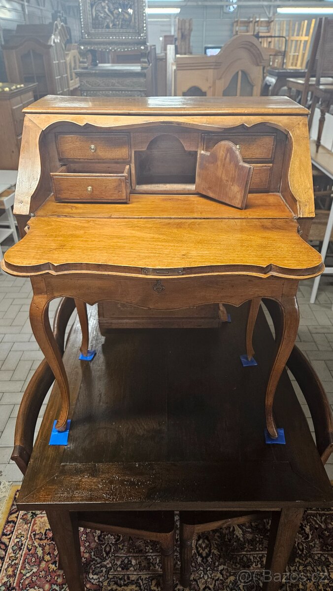 Starožitný psací stůl - 4