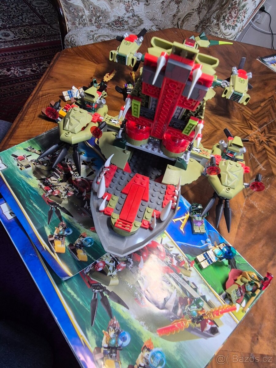 Lego 70006 Chima Craggerův krokodýlí člun - 4