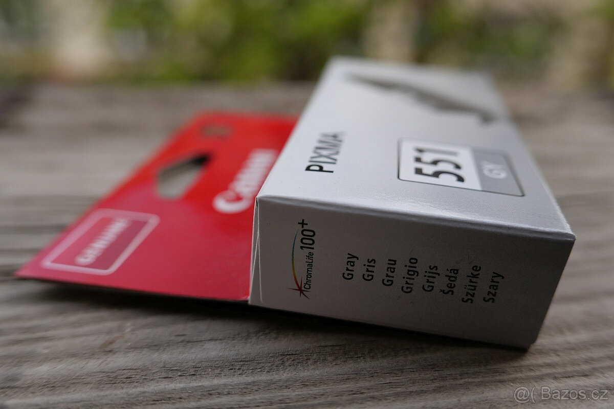 Originální inkoustový toner CANON CLI-551 - 4