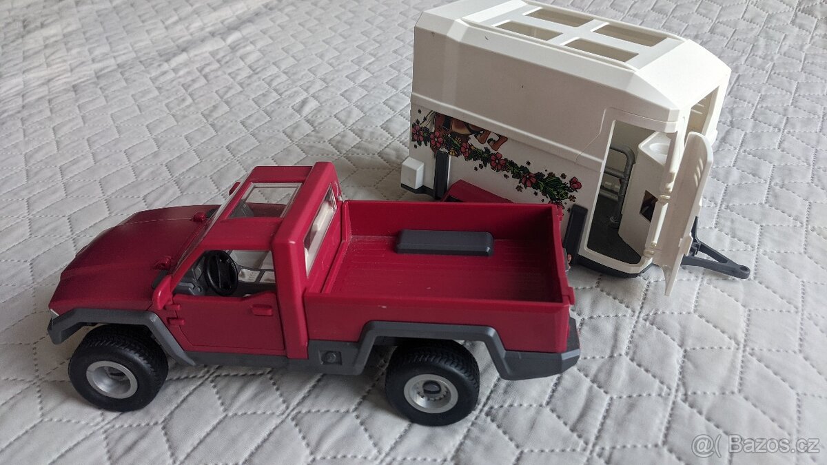 Auto s přívěsem Schleich - 4