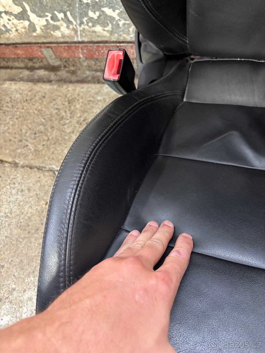 Vw Eos kožené sedadla - 4