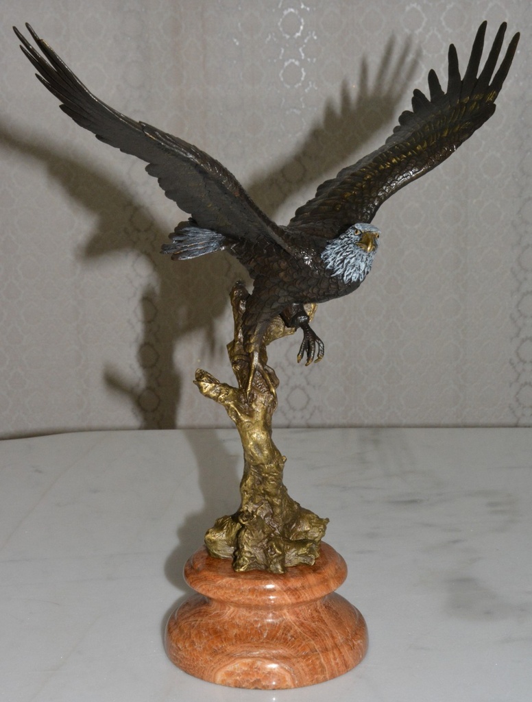 Bronzová socha orla - 4