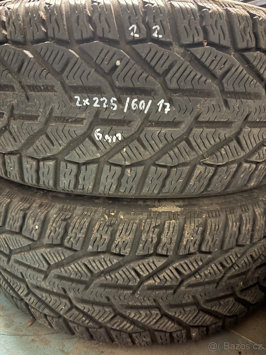 2x zimní pneu r17 225/60/17 - 4