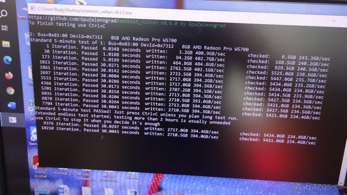 Radeon pro w5700 8gb - 4