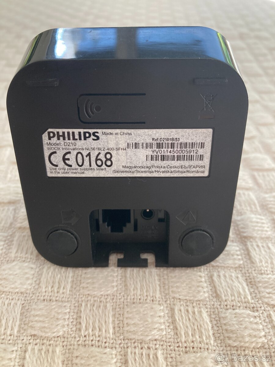 Bezdrátový telefon Phillips D2101B - 4