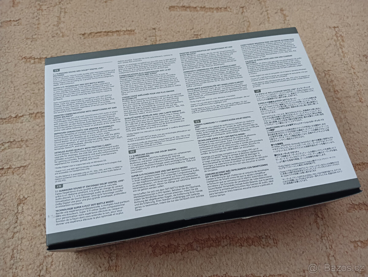 Sound Blaster X4 - 4