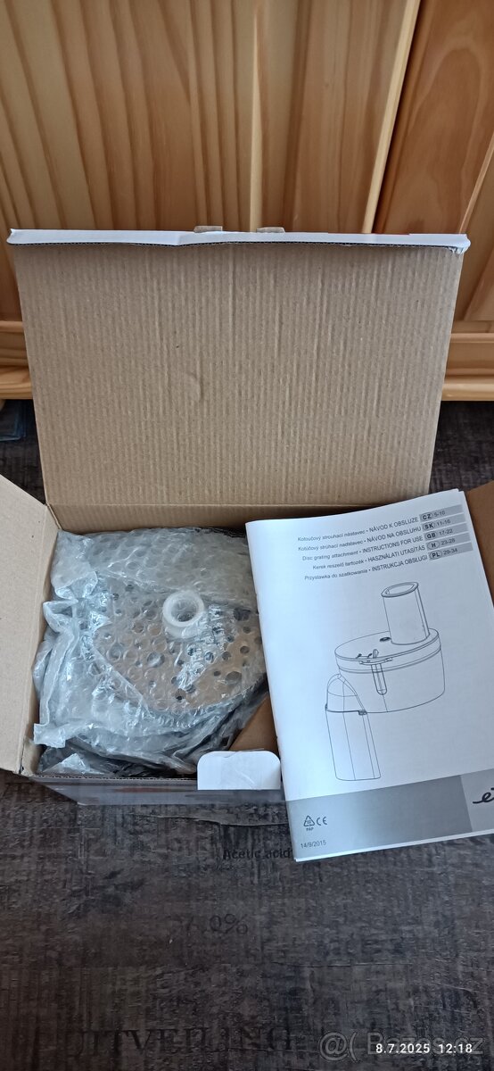 Nástavec na strouhání ETA002895030 - 4