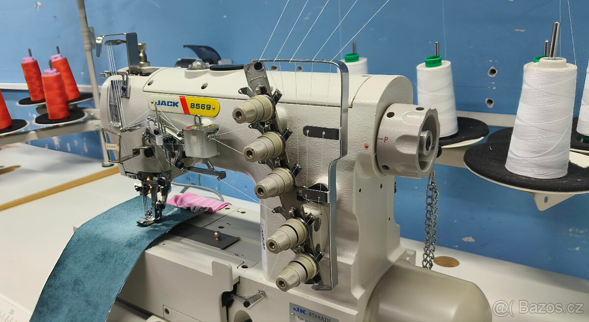 Průmyslový coverlock Jack 8569ADI - 4