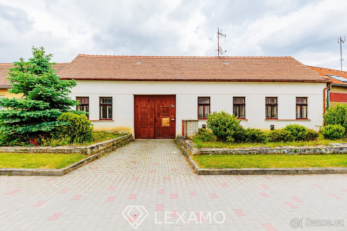 Prodej rodinného domu s pozemkem a stodolou: Únanov u Znojma - 4