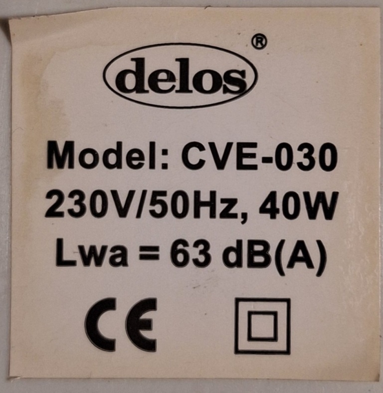 Prodám stolní i nástěnný ventilátor Delos CVE-030 - 4