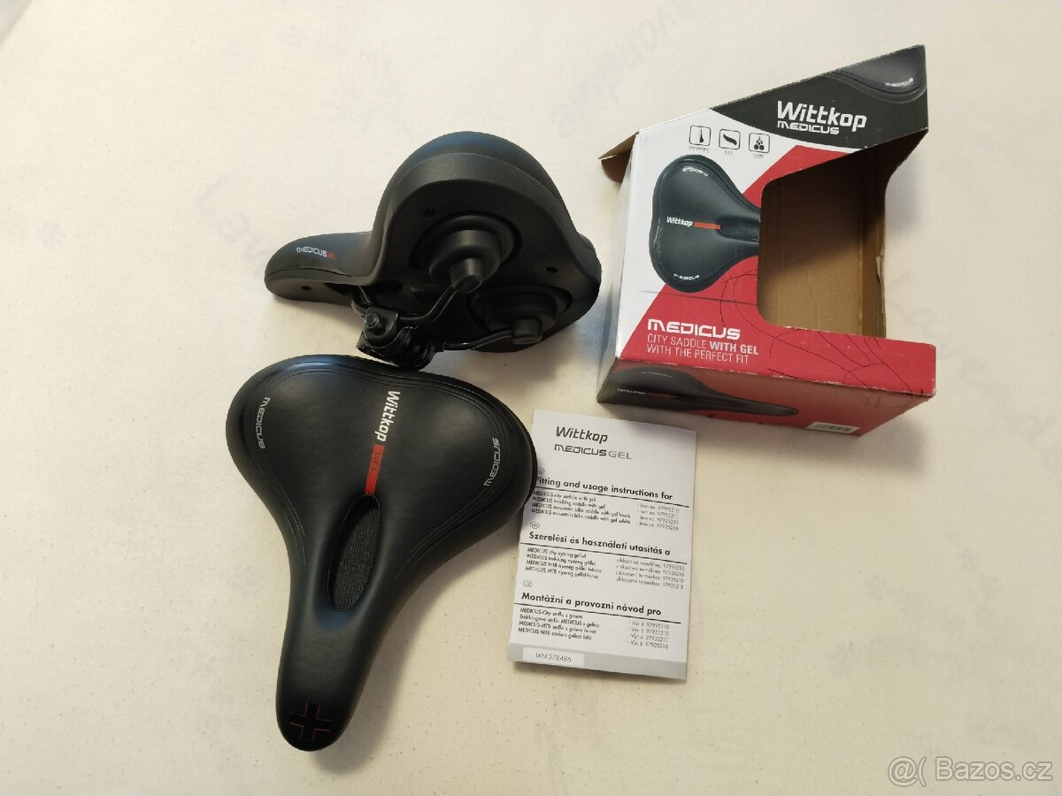 Cyklistické sedlo na kolo - 4