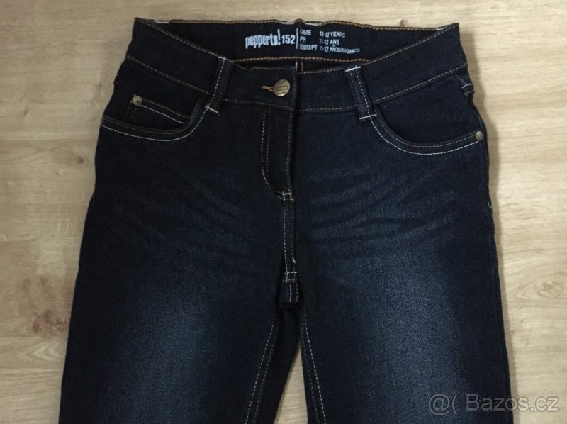 Dívčí džíny vel.152 - NOVÉ. - 4