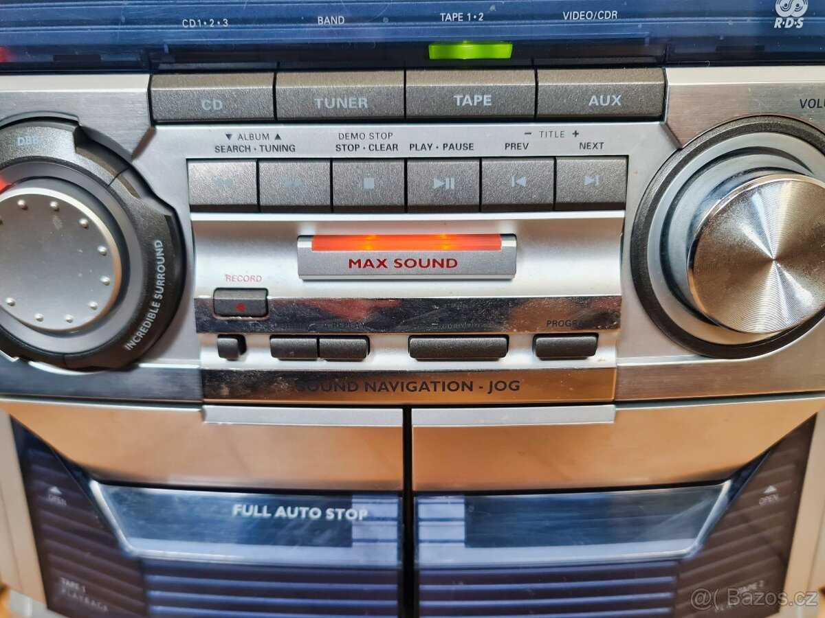 Mini věž Philips FWM390, MP3 - 4