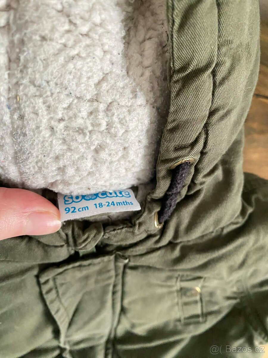 Zimní bunda - vel. 92 - 4