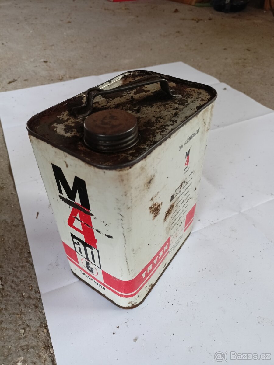 Plechové, dobové obaly. - 4