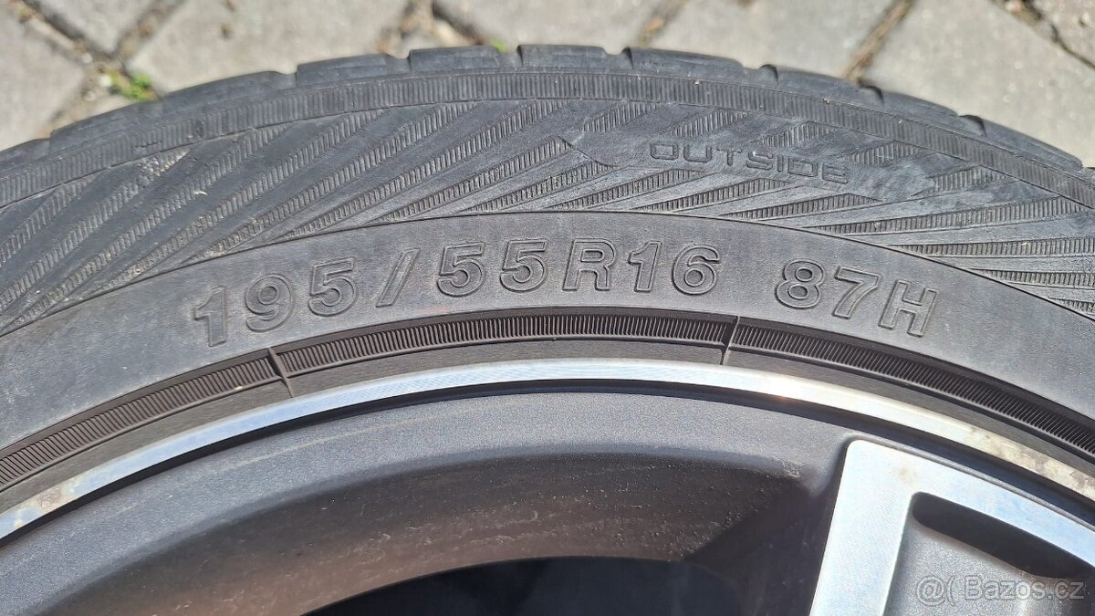Prodám alu kola HRS 16" - 4