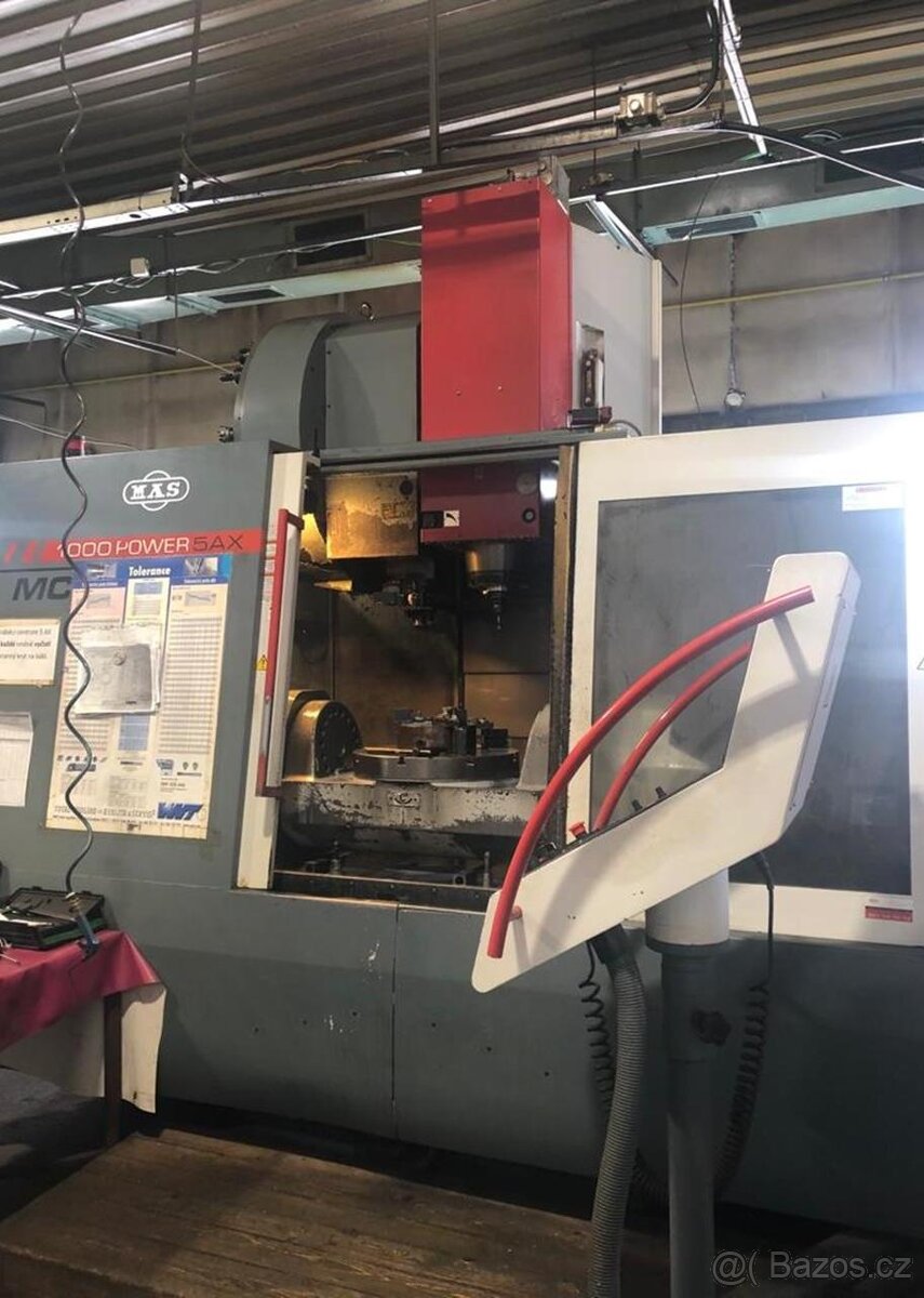 Obráběcí centrum (univerzální) MAS MCV 1000 POWER 5AX - 4