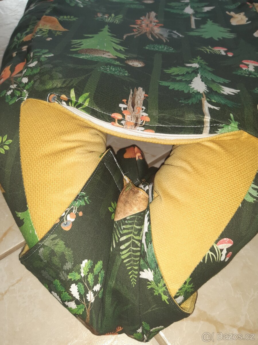 Hnízdečko DeLuxe + Andělská křídla, zn. ByLuci Hand made - 4