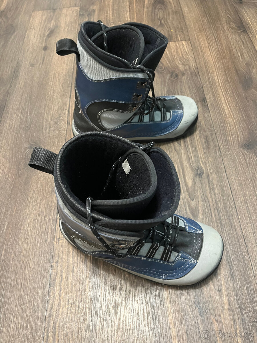 Snowboard Nitro 148cm a SNB boty EU 44 - 4