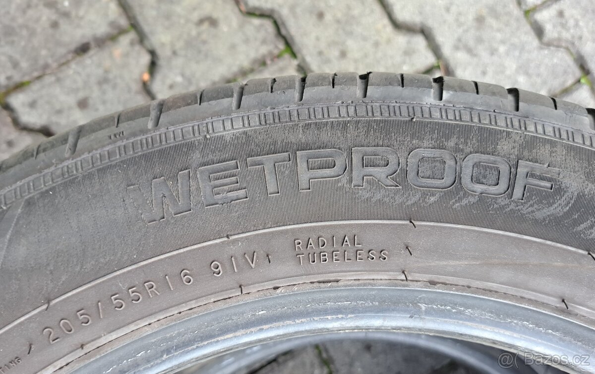 2x letní pneu Nokian Wetproof 205/65 r16, 2021 - 4